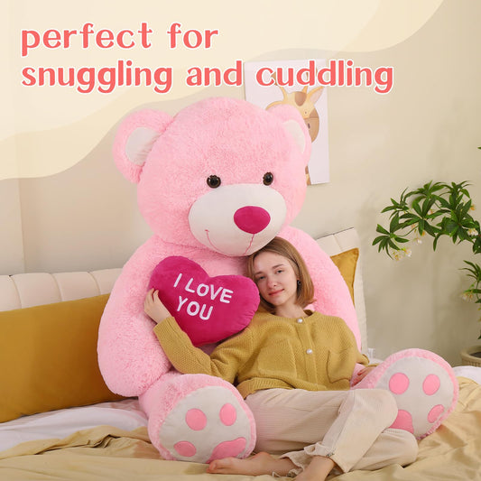Tezituor teddy bear in soft plush fabric for silky touch
