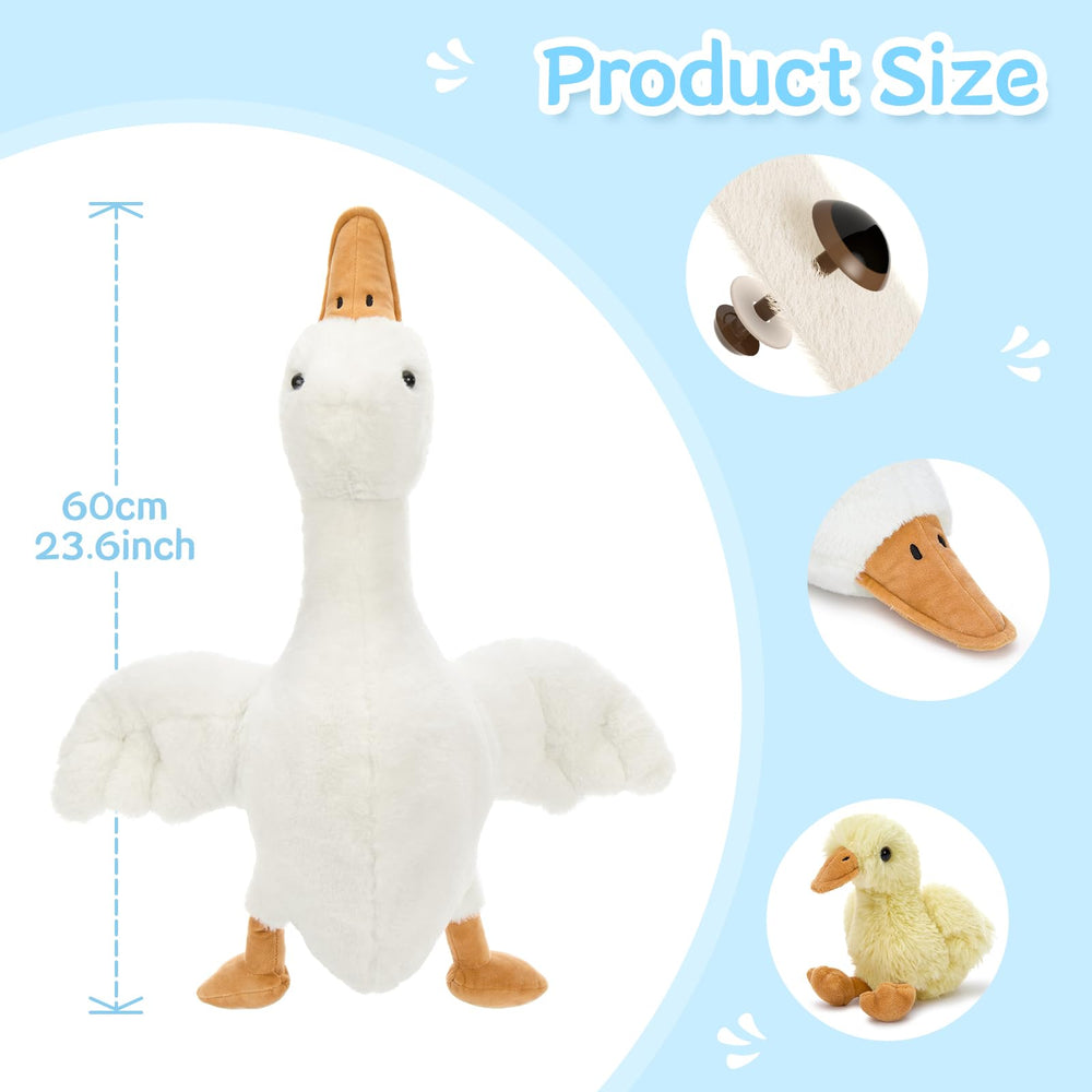 Tezituor goose nursery decor plush adds charm and gentle texture.
