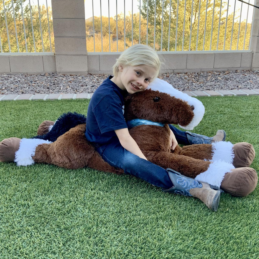 Tezituor horse plush makes a thoughtful gift for kids and horse lovers.