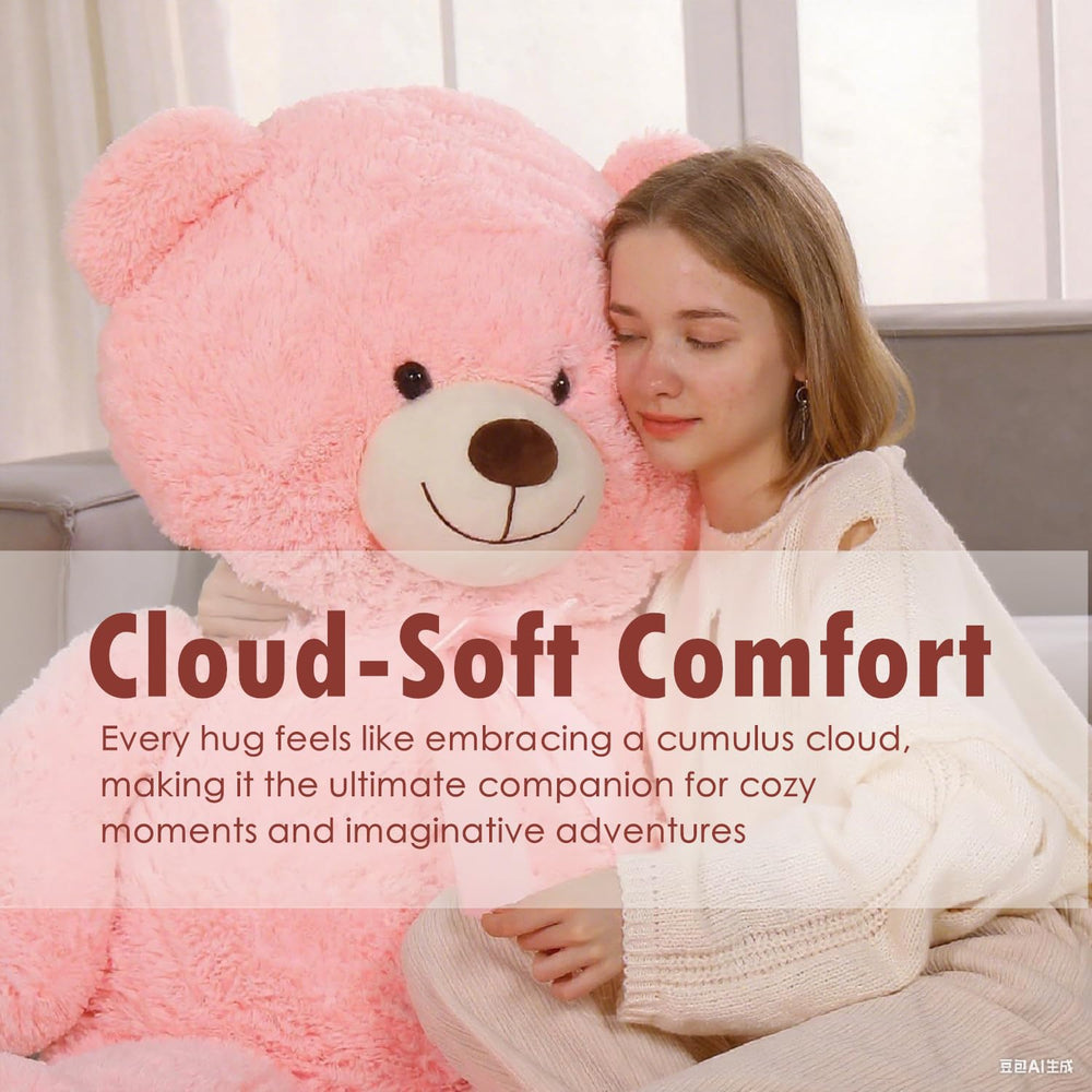 Tezituor big plush bear ideal for photo props and memories.