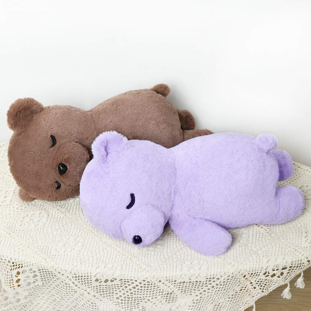 Tezituor koala plush face close-up, showcasing soft fabric and secure stitching.