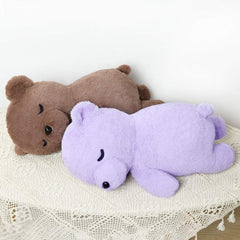 Tezituor koala plush face close-up, showcasing soft fabric and secure stitching.