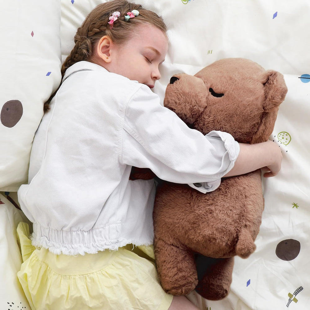 Tezituor koala plush side view, great for cuddling on the sofa.