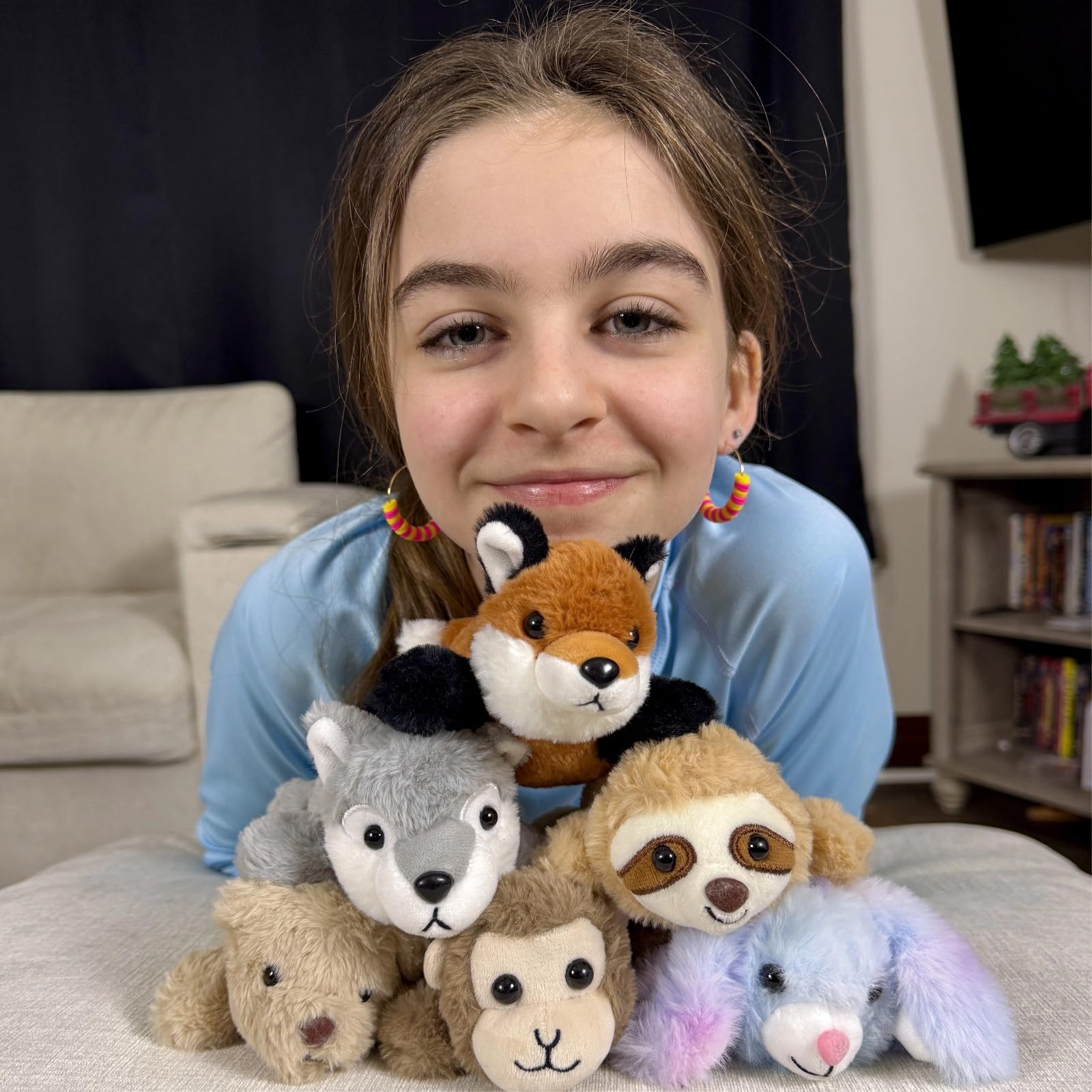 Tezituor monkey plush 7inch inspires playful learning adventures