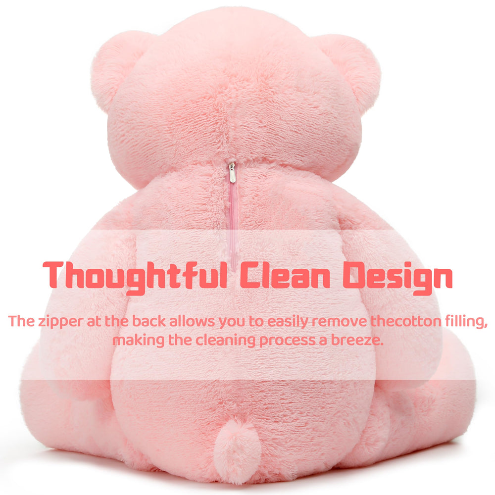 Tezituor giant teddy delivered vacuum packed for easy arrival.