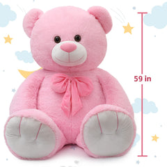 Tezituor pink teddy makes a perfect gift for birthdays or holidays.