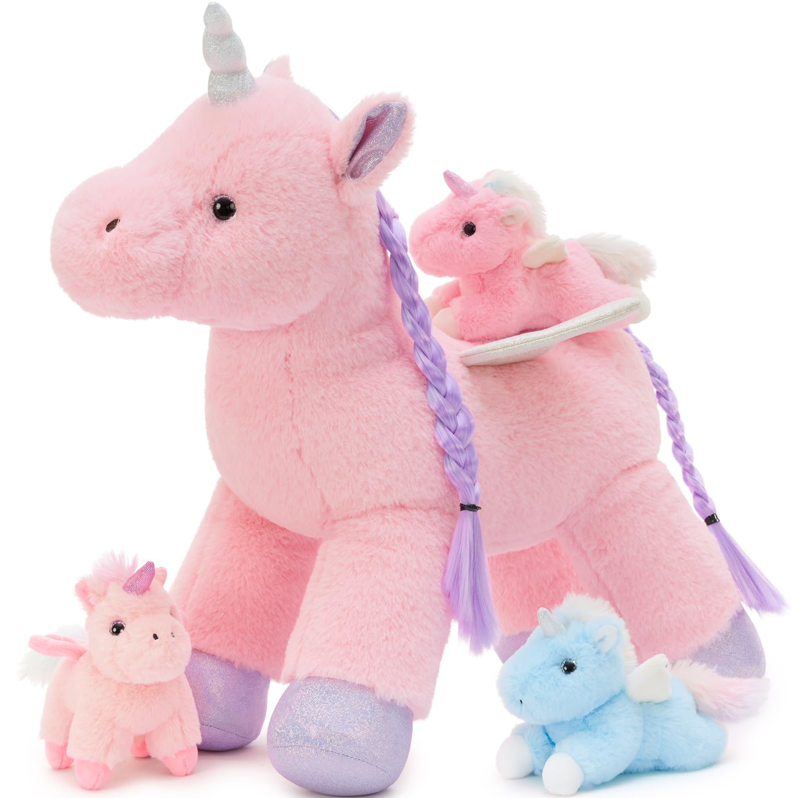 Tezituor unicorn with durable zipper design stands up to daily adventures.
