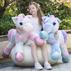 Tezituor safety-certified unicorn stuffed animal made with non-toxic materials