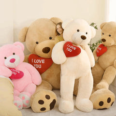 Tezituor soft plush fabric teddy provides silky touch and durability.