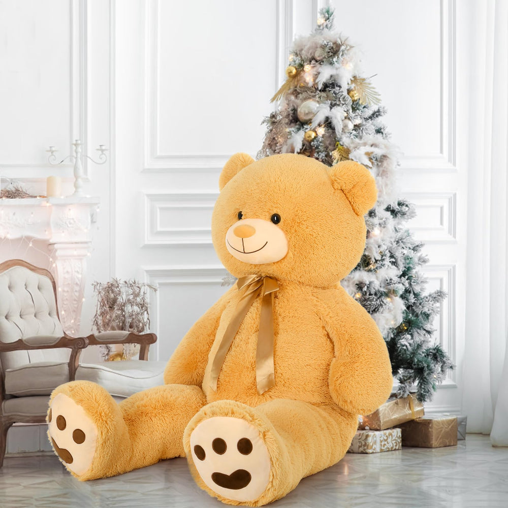 Tezituor teddy bear back zipper; easy padding adjustment and care.