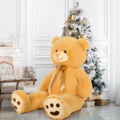 Tezituor teddy bear back zipper; easy padding adjustment and care.