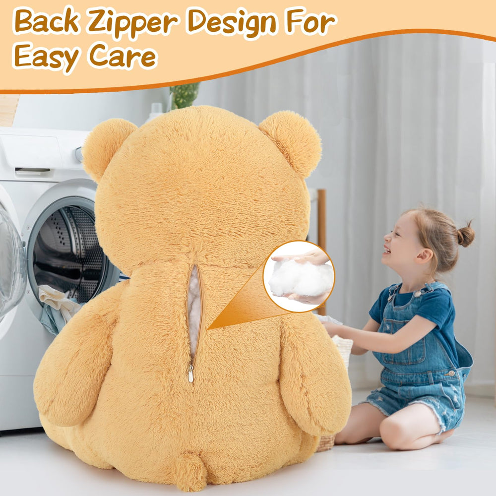 Tezituor teddy bear at wedding or party decor; charming centerpiece.