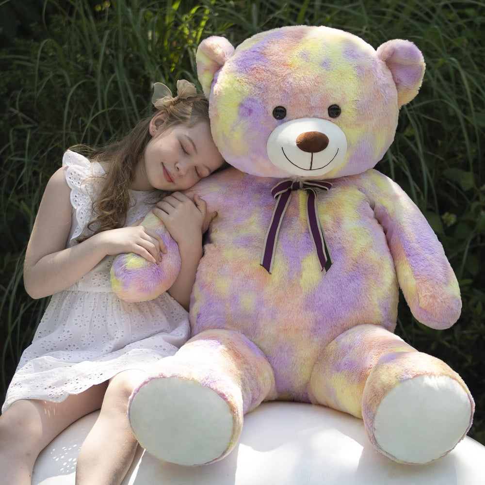 Tezituor Valentine teddy bear neck ribbon detail adds charming gifting appeal.