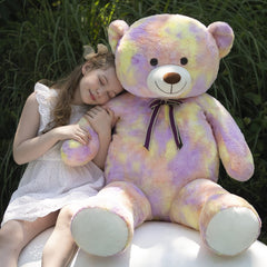Tezituor Valentine teddy bear neck ribbon detail adds charming gifting appeal.