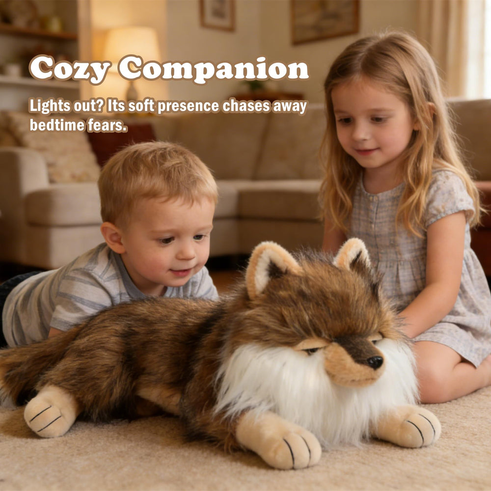 Tezituor wolf cub 5-inch plush, perfect for storytime adventures
