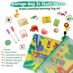 TFS TOP FANS Busy Book storage bag for easy organization and portability.