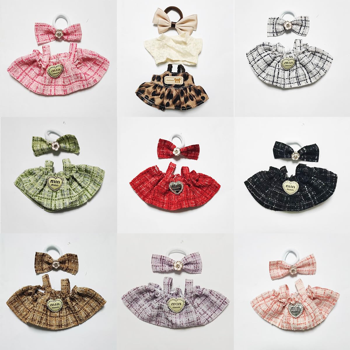 TFSUCCE luxurious fabrics with fade-resistant colors for durable doll clothing.