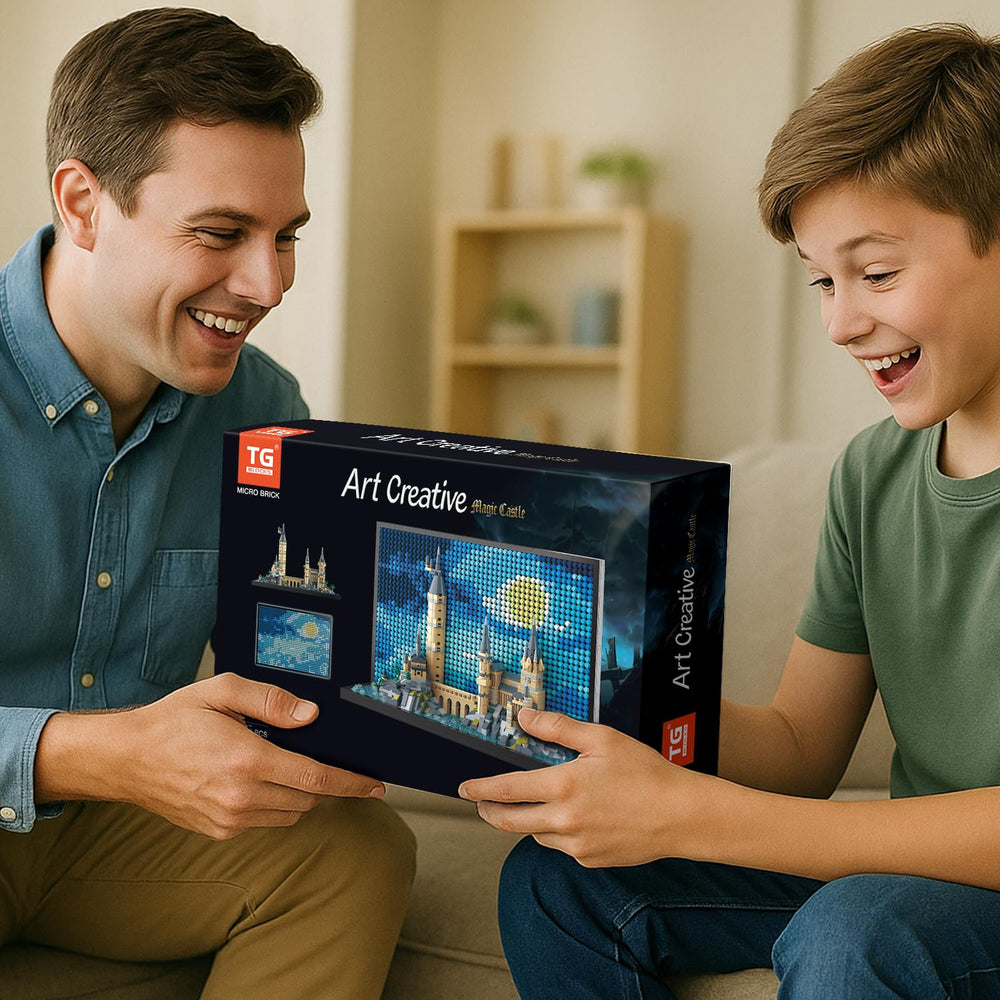 TG BLOCKS Micro Brick gift-ready kit for creative gifting.