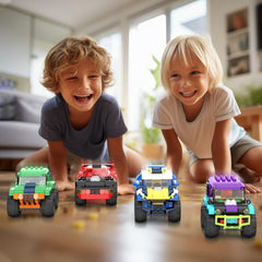 TG BLOCKS party-gift-ready monster trucks inspire joyful play at birthdays and gatherings.