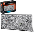 TG BLOCKS Star Trench 3D Wars Run wall art framed for striking home decor and conversation.
