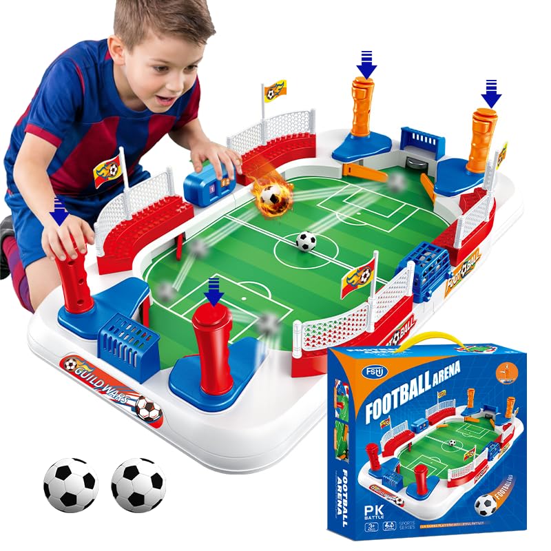 TGHIJKK sports interactive foosball table with 4-button control for precise plays during family game night.