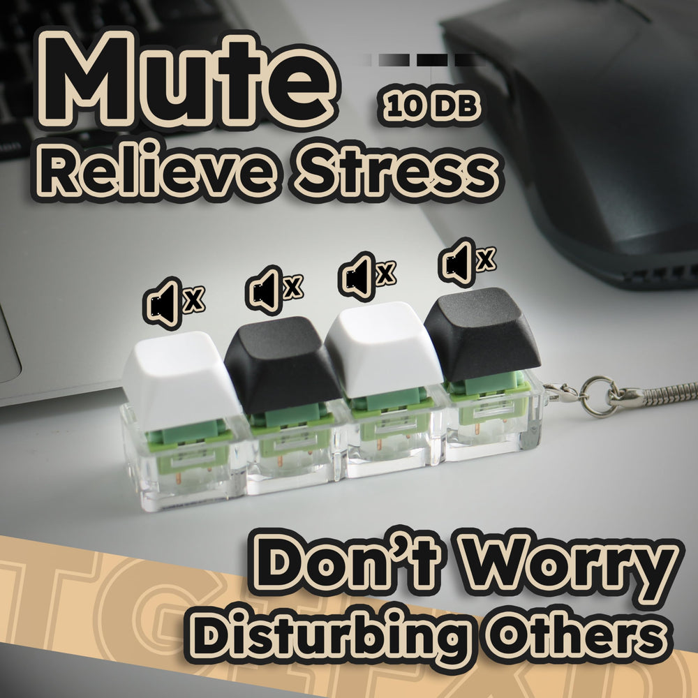 TGIFXD keyboard fidget two-pack: versatile set for varied environments.