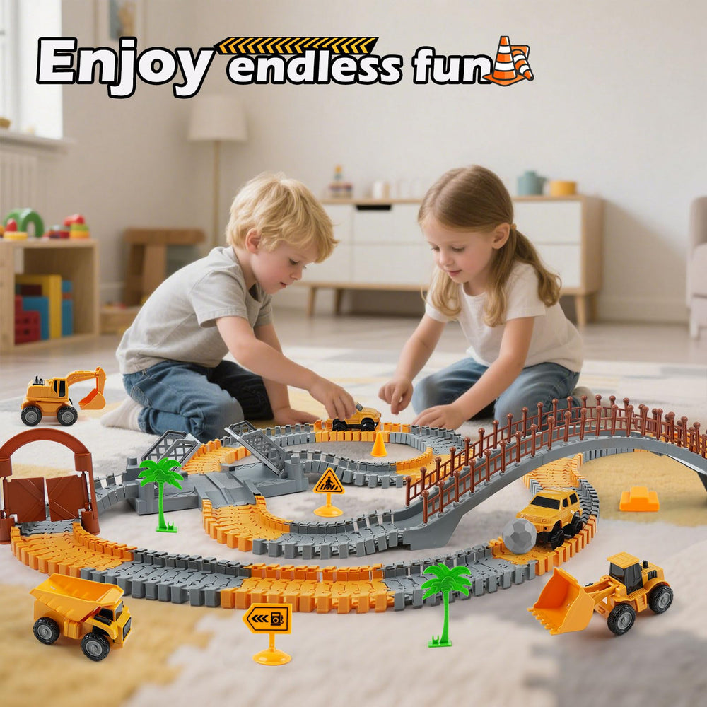 TGJH creative track layouts encourage free-building and collaboration