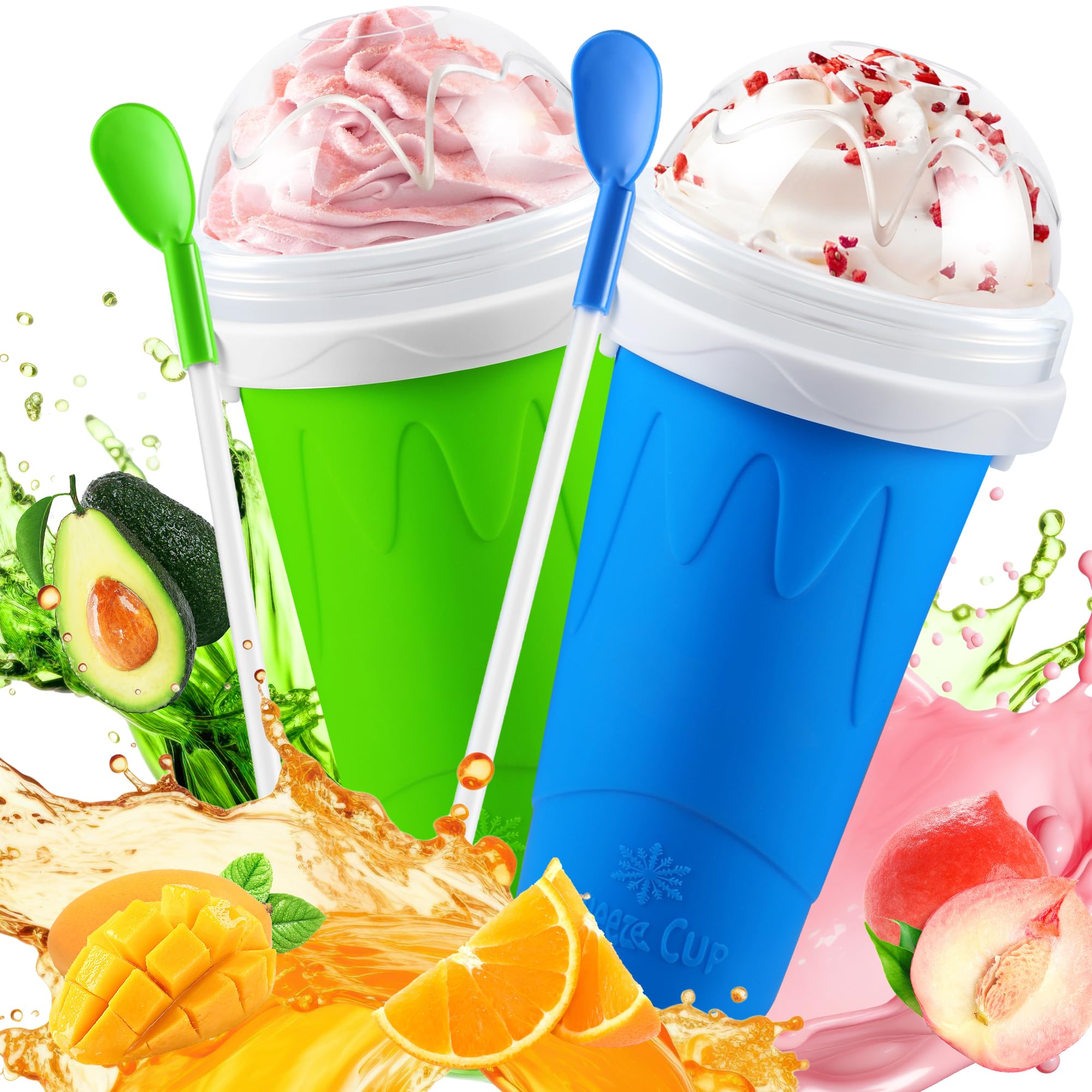 tgosomt Slushie Cup demonstrating quick freeze tech for pure flavor.