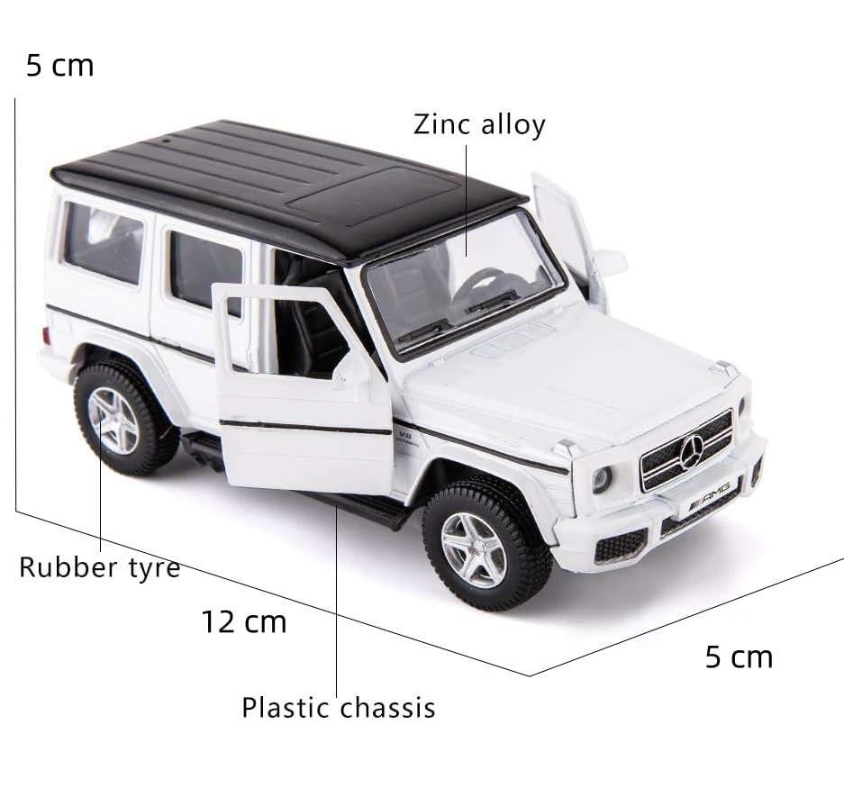 TGRCM-CZ Benz G63 interior with open doors for realistic storytelling