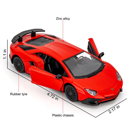 TGRCM-CZ Aventador interior detail showcases refined craftsmanship for imaginative play.