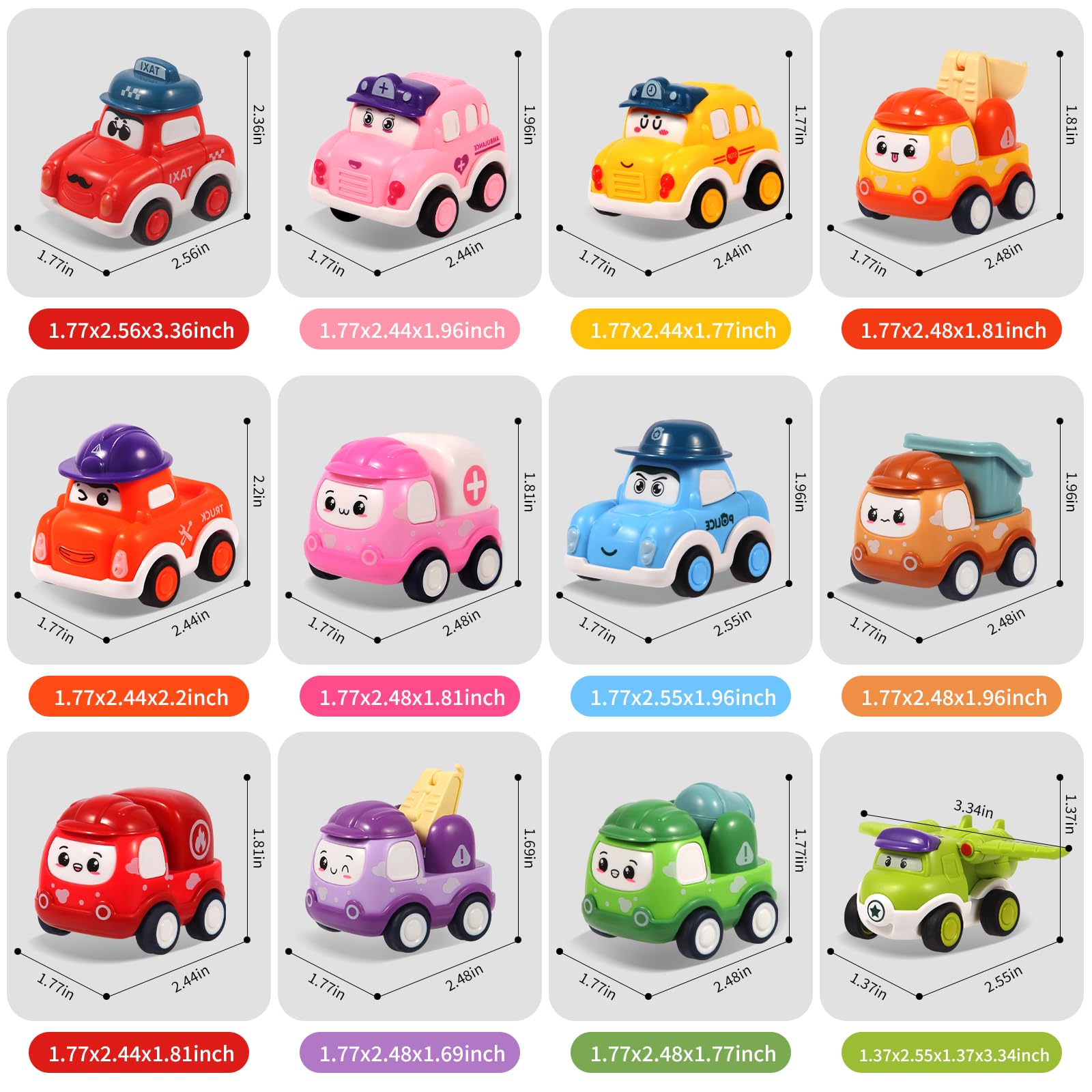 TGXLAK 12-piece set makes a thoughtful gift for babies and toddlers