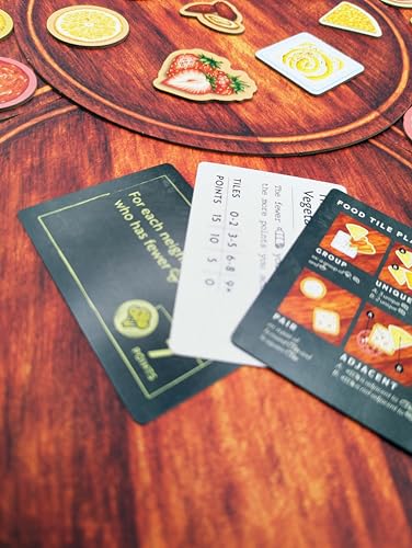 Th3rd World Studios Charcuterie Board Game colorful components invite cozy family game nights.