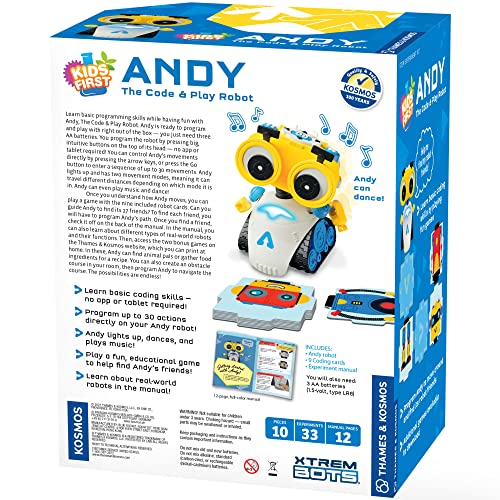 Andy's top-head buttons for intuitive preschooler control