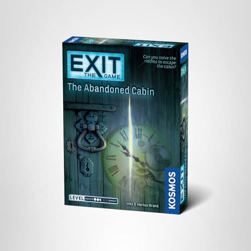 Thames & Kosmos Exit: Abandoned Cabin blue cover adds a confident shelf presence.