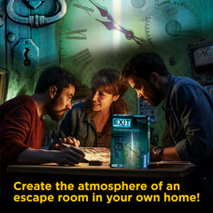 Thames & Kosmos Exit: Abandoned Cabin tearable materials reveal clues during play.