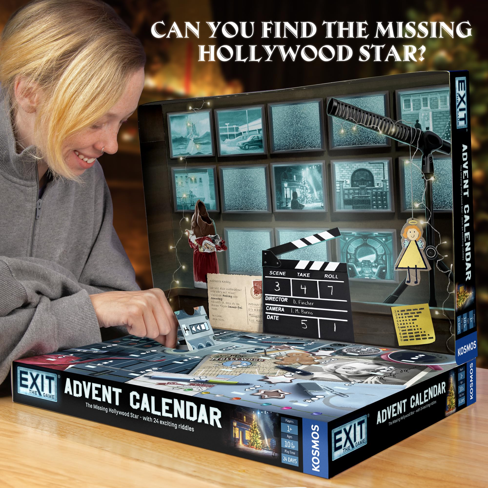 EXIT Advent Calendar daily riddles offer quick, satisfying problem-solving bursts.