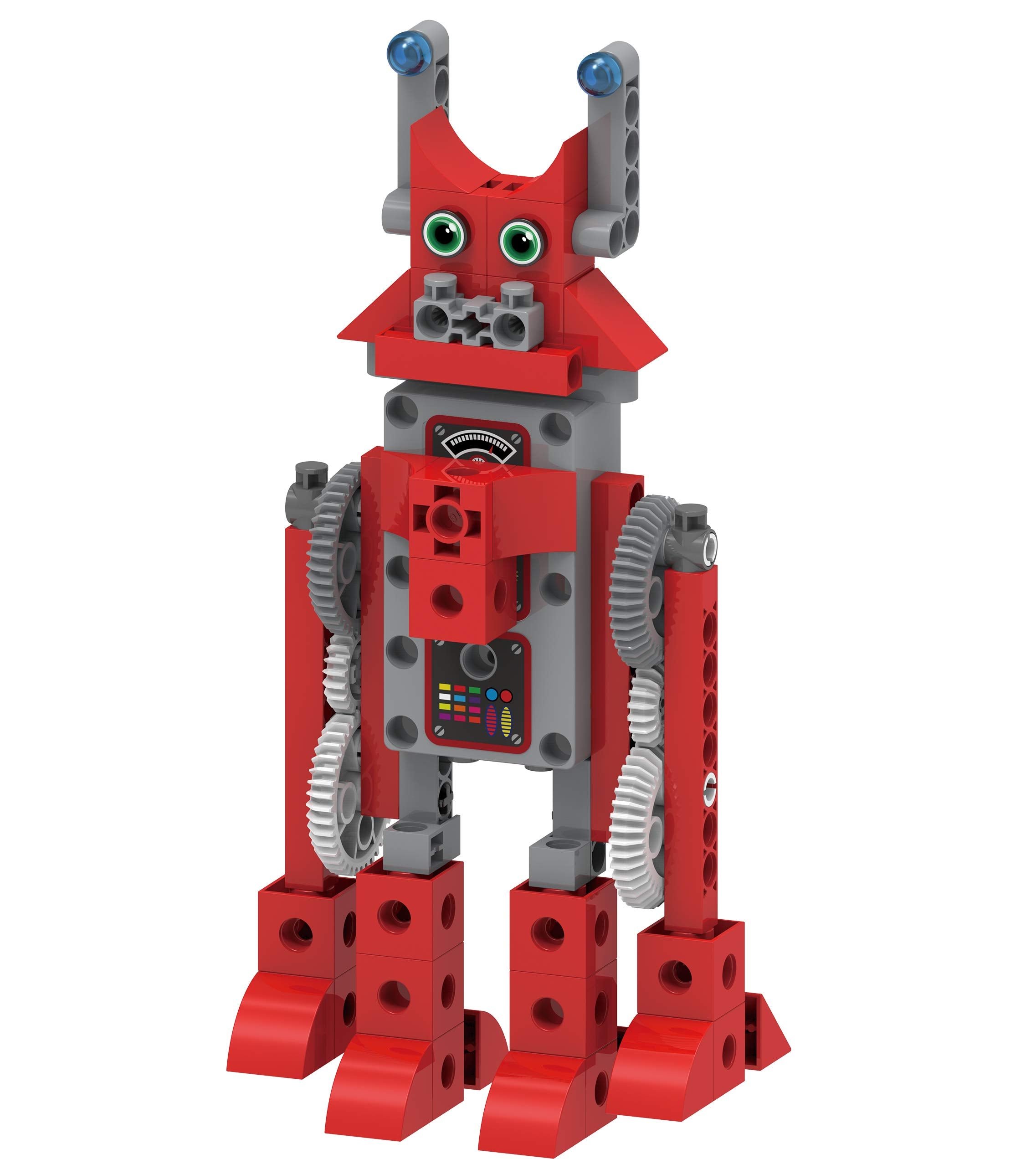 Thames & Kosmos Kids First Robot Factory fine motor-skills: building strengthens manual control and coordination.