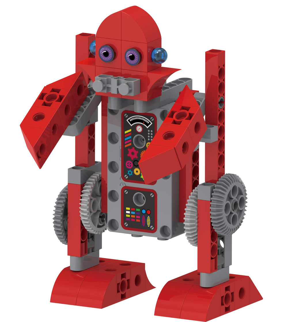 Thames & Kosmos Kids First Robot Factory visual-spatial-learning: arranging parts enhances spatial reasoning.