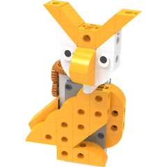 Thames & Kosmos Kids First Robot Pet Shop cat model fosters fine motor skills and playful exploration.