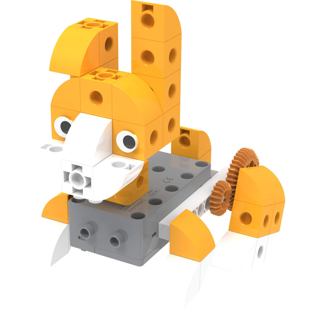 Thames & Kosmos Kids First Robot Pet Shop rabbit model encourages quick assembling and problem-solving through play.