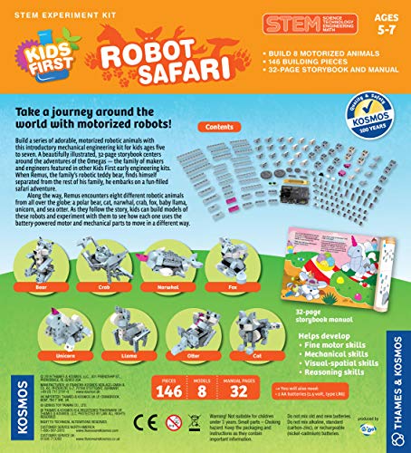 Thames & Kosmos Kids First sea otter robot model supports hands-on STEM exploration.