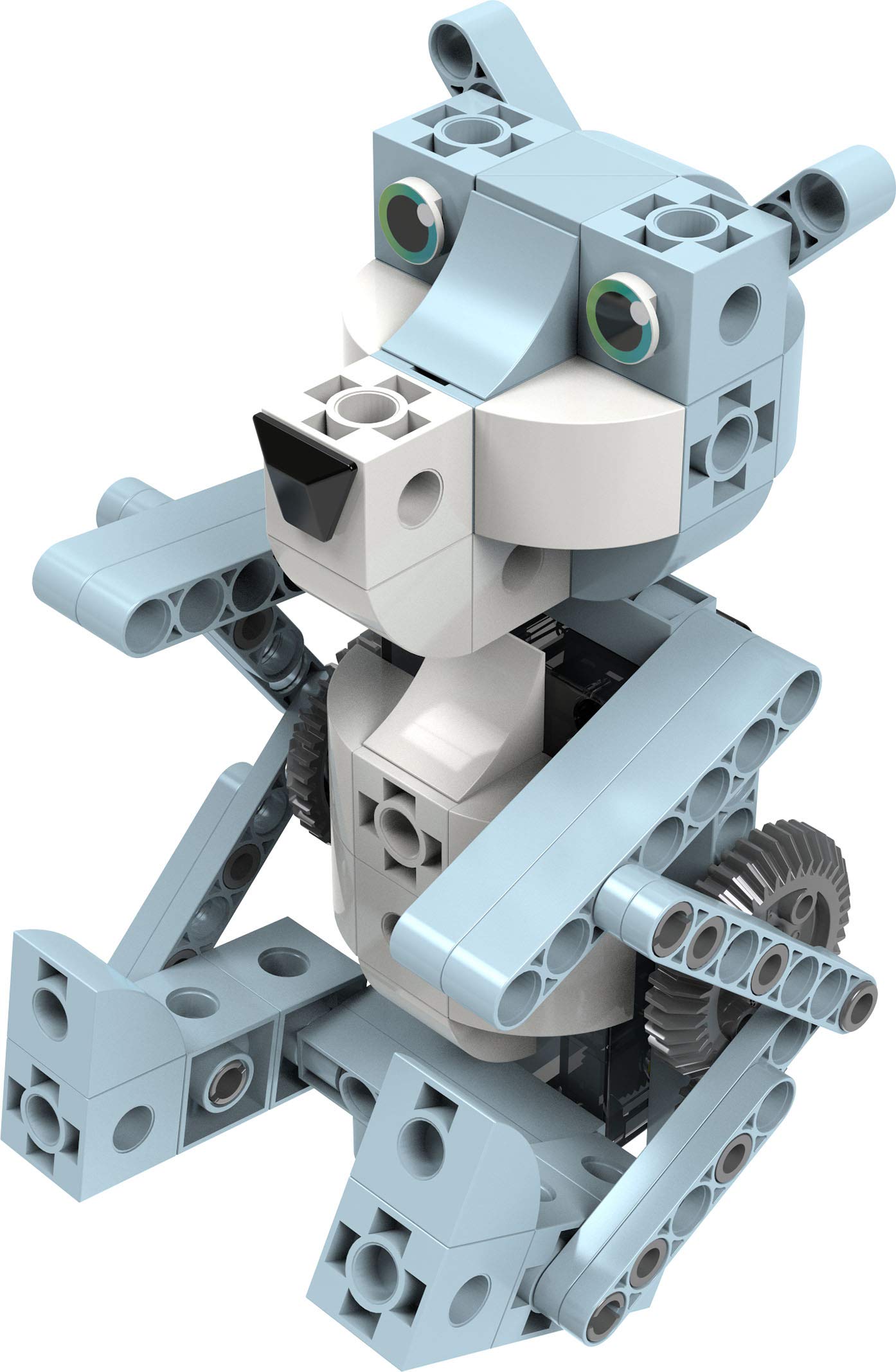 Thames & Kosmos Kids First storybook accompanying the safari robots supports narrative learning.