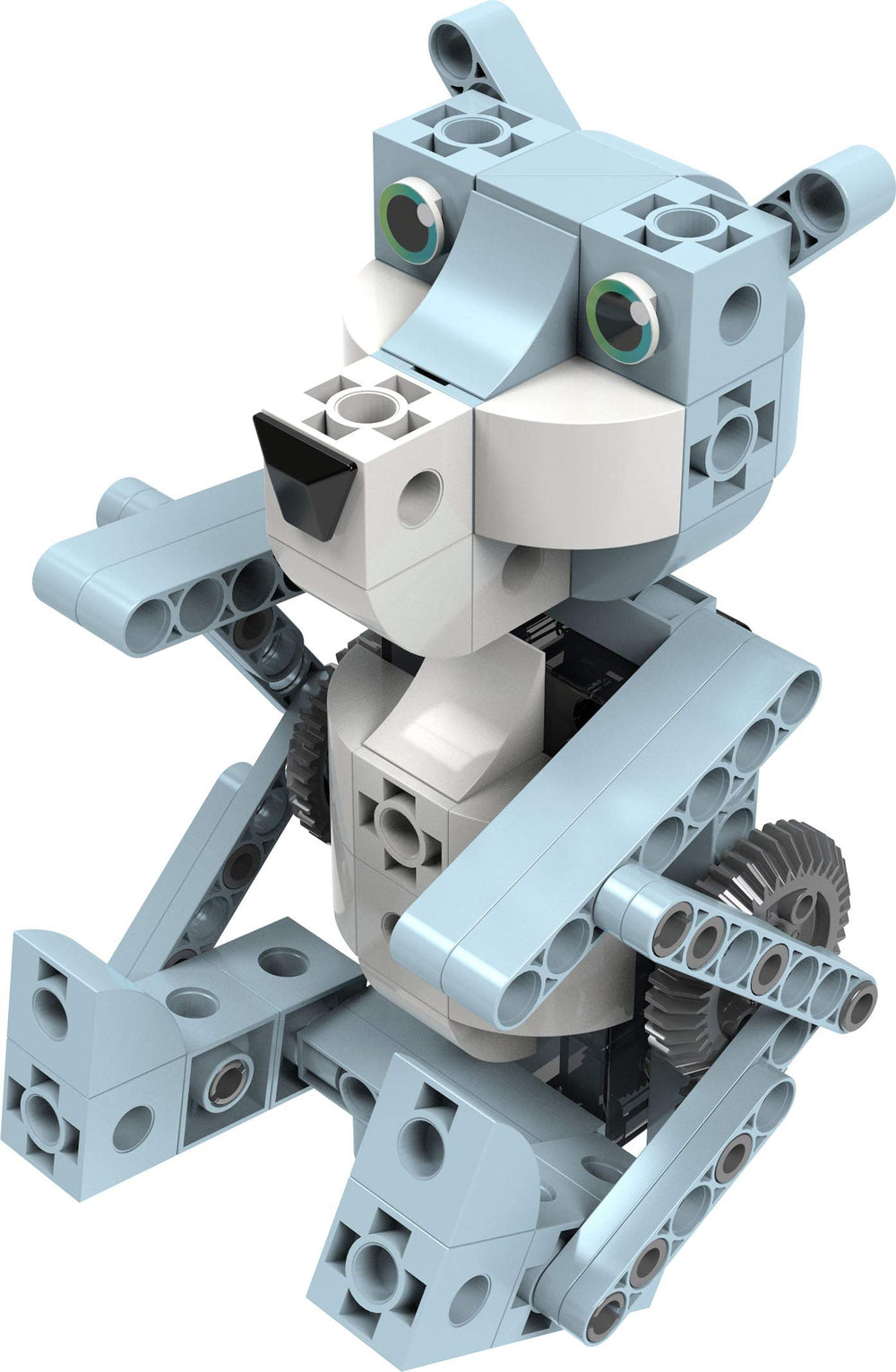 Thames & Kosmos Kids First storybook accompanying the safari robots supports narrative learning.