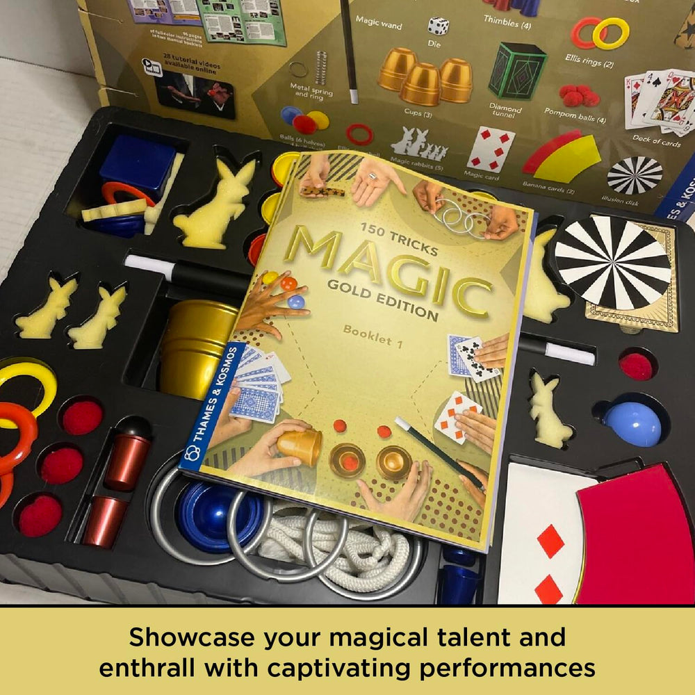 Thames and Kosmos Magic Gold Edition manual and tutorials for practice