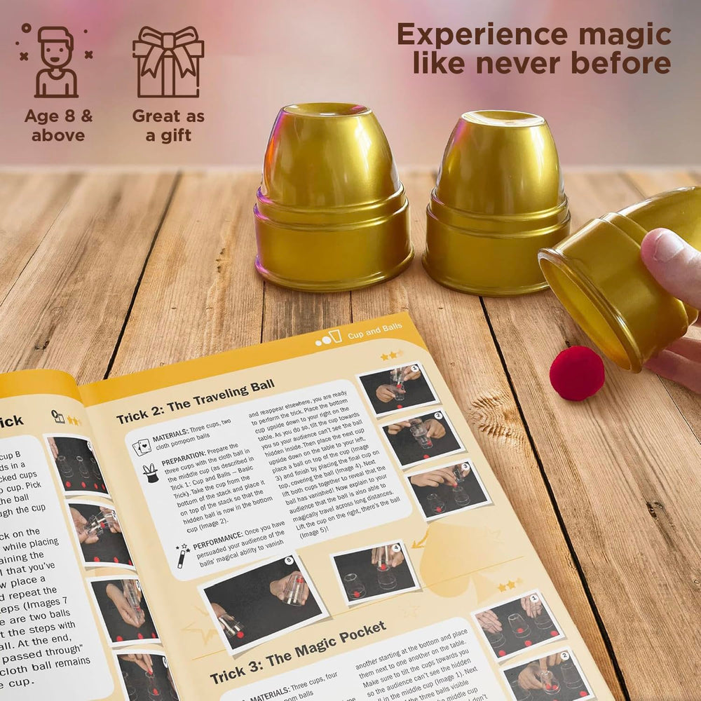 Thames and Kosmos Magic Gold Edition rope tricks illustrating knots and passes