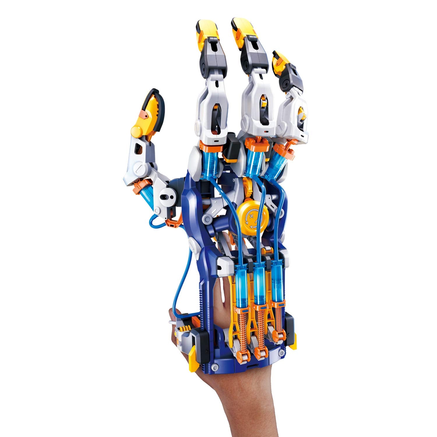 Thames and Kosmos Mega Cyborg Hand adjustable grip fits most hands for STEM play