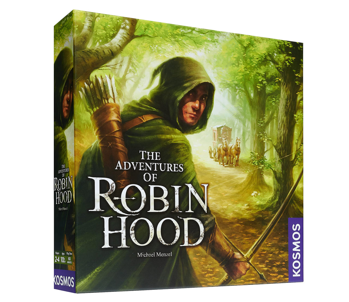 Thames & Kosmos The Adventures of Robin Hood gameboard with immersive visuals for family nights