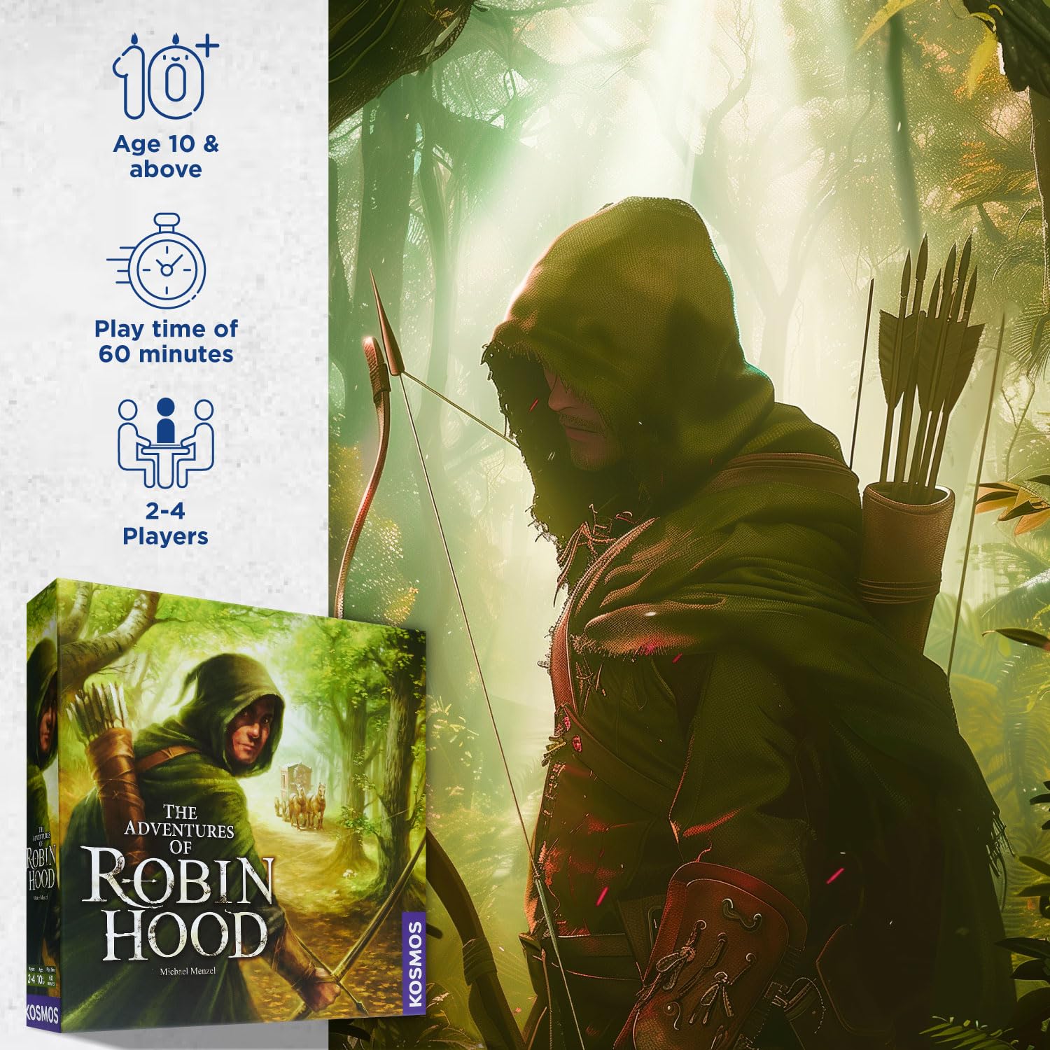 Thames & Kosmos Merry Men figurines add depth to cooperative play