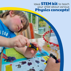 Thames & Kosmos manual explains step-by-step assembly with clear explanations.