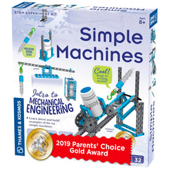 Thames & Kosmos Simple Machines kit cover shows durable construction for ongoing experiments.